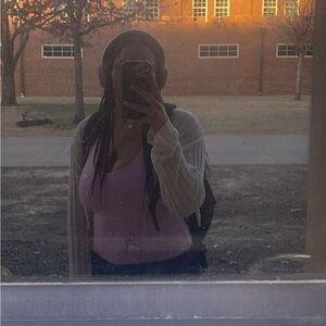 Stretchy double lined tank top